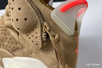 Jordan Popular Travis 9018 Scott 6 Retro 628 Khaki British DH0690- 0724
